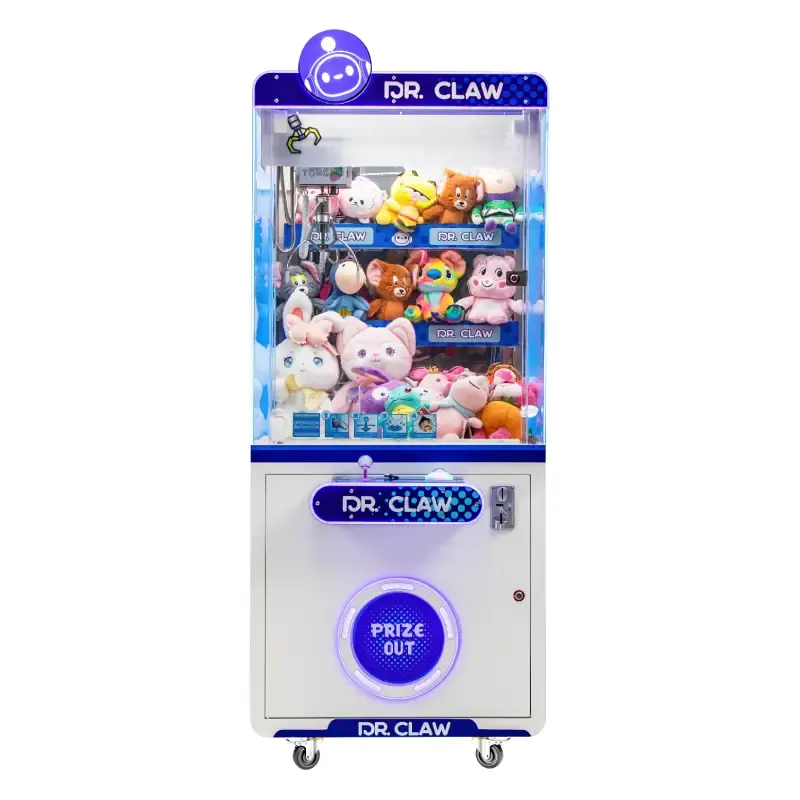 Blue Single-player Claw Machine
