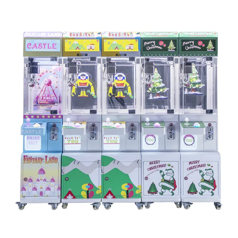 Pink Mini Claw Machine