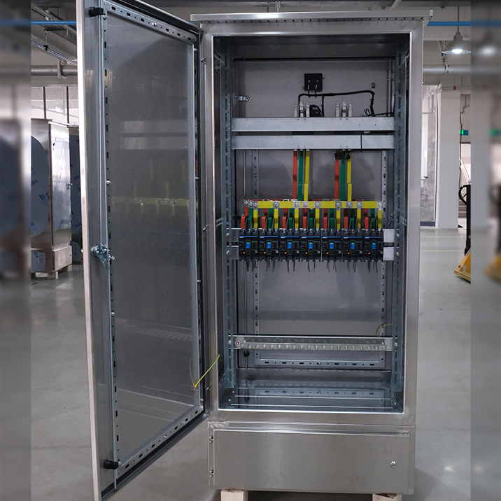 不锈钢-独立式-电器柜-01 Stainless Steel Floor-Standing Electrical Cabinet NEMA 4X Thickness 2.0-4.0mm