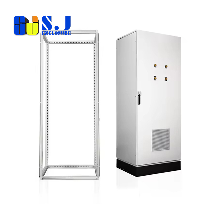 碳钢-独立式-04 Carbon Steel Floor-Mount Enclosure IP66 Thickness 3.0-6.0mm