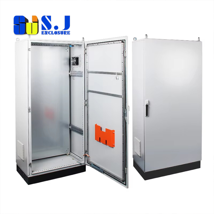 碳钢-独立式-电器-01 Carbon Steel Floor-Mount Electrical Enclosure IP55 Thickness 2.0-4.0mm