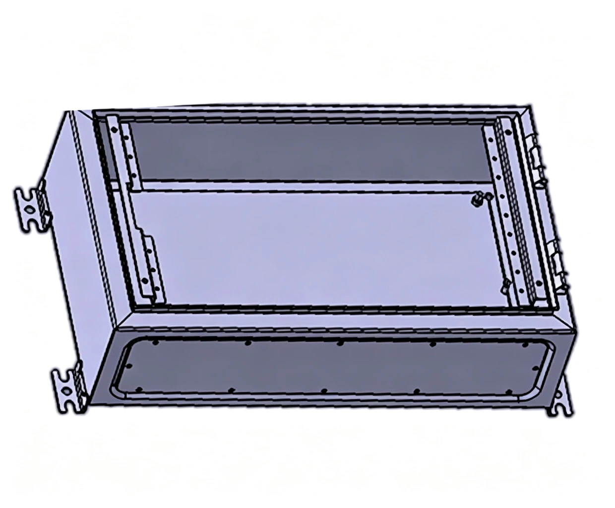 AE Wall Mount Galvanized Steel Enclosure
