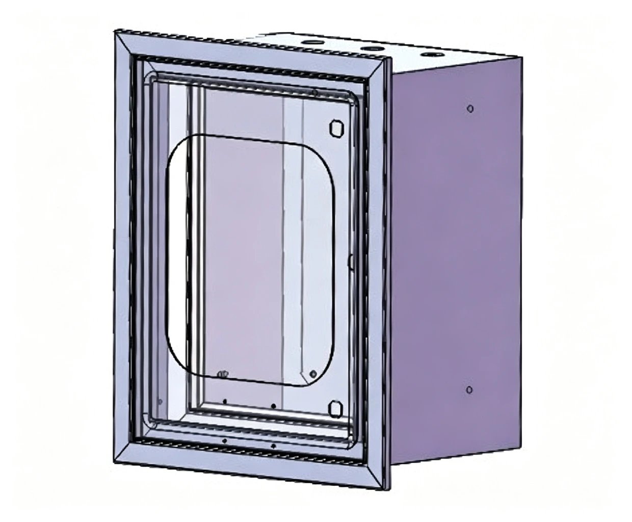 Carbon Steel Recessed Electrical Enclosure