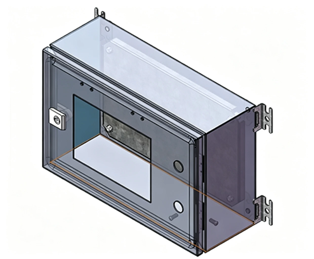 Galvanized Steel Enclosure With Window