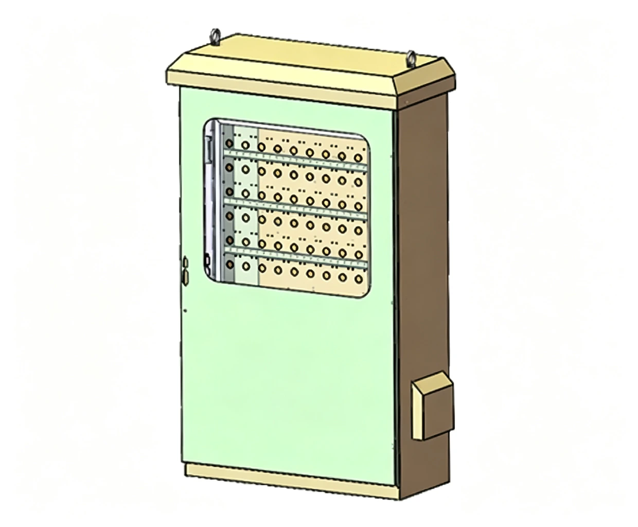 IP 66 Weatherproof Free Standing Enclosure With Window
