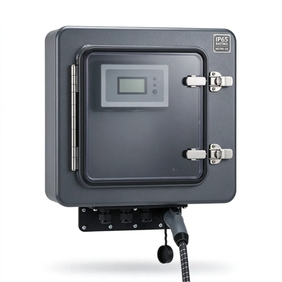 NEMA 4X Outdoor EV Charger Enclosure